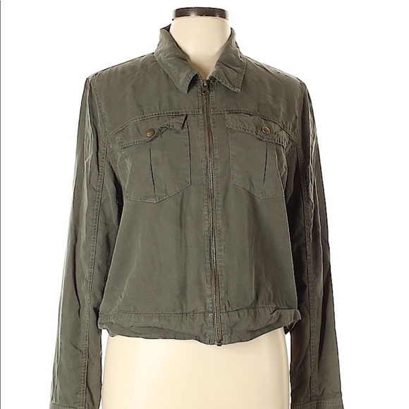 mossimo army green jacket